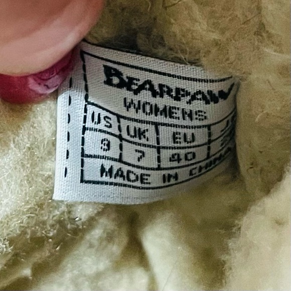 Bearpaw Kola Brown Fur Covered Boots Womens Size 9 l - Picture 10 of 11